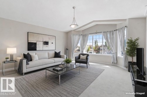 1710 Hodgson Place, Edmonton, AB - Indoor Photo Showing Living Room