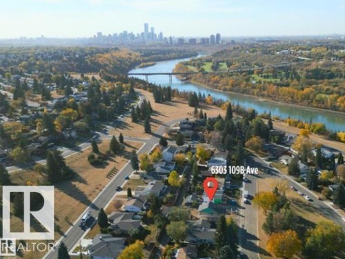6303 109B Avenue, Edmonton, AB - Outdoor With Body Of Water With View