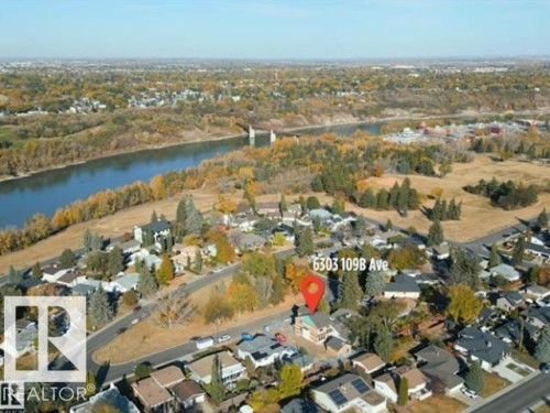 6303 109B Avenue, Edmonton, AB - Outdoor With Body Of Water With View
