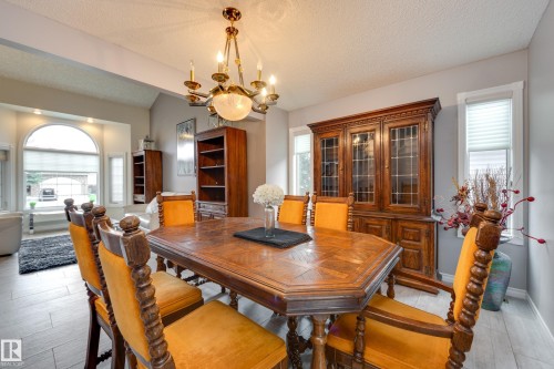 4335 47 Street, Edmonton, AB - Indoor Photo Showing Dining Room