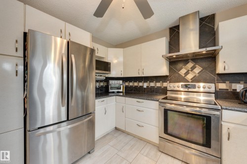 4335 47 Street, Edmonton, AB - Indoor Photo Showing Kitchen With Stainless Steel Kitchen