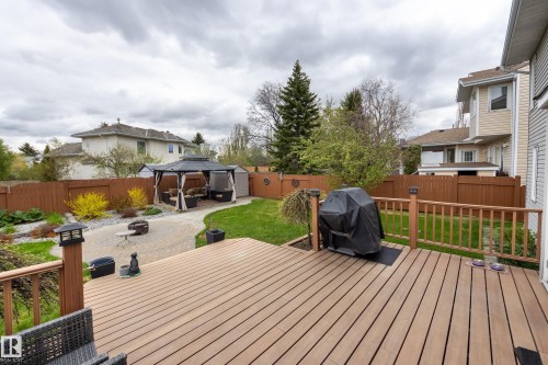 4335 47 Street, Edmonton, AB - Outdoor With Deck Patio Veranda With Backyard