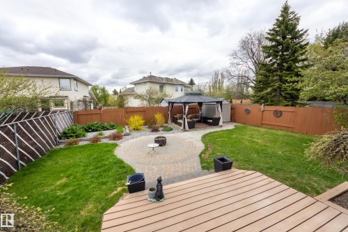 4335 47 Street, Edmonton, AB - Outdoor With Deck Patio Veranda With Backyard