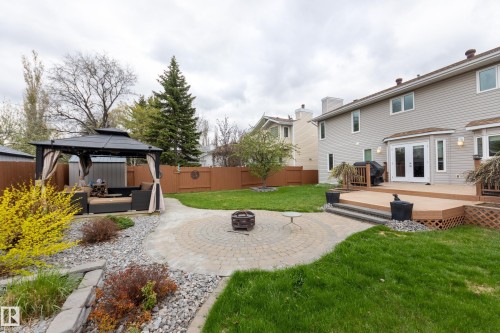 4335 47 Street, Edmonton, AB - Outdoor With Deck Patio Veranda With Backyard