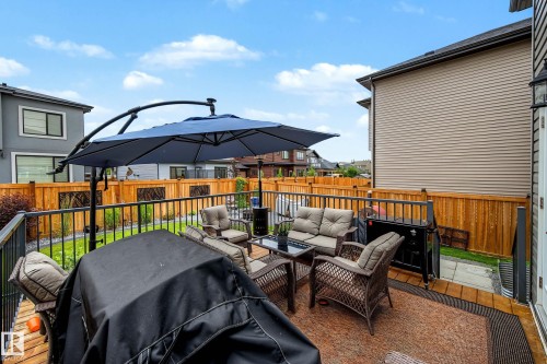 4010 46 Avenue, Beaumont, AB - Outdoor With Deck Patio Veranda With Exterior