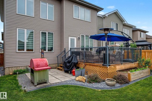 4010 46 Avenue, Beaumont, AB - Outdoor With Deck Patio Veranda With Exterior