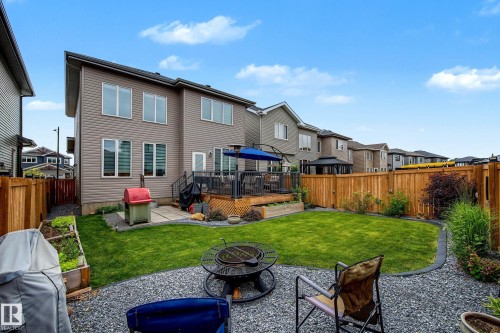 4010 46 Avenue, Beaumont, AB - Outdoor With Deck Patio Veranda With Backyard With Exterior