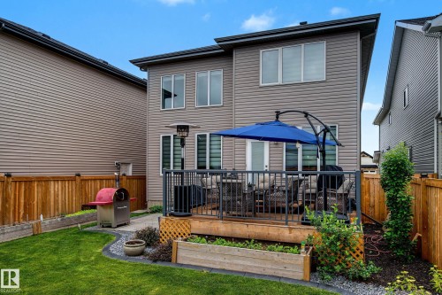4010 46 Avenue, Beaumont, AB - Outdoor With Deck Patio Veranda With Exterior