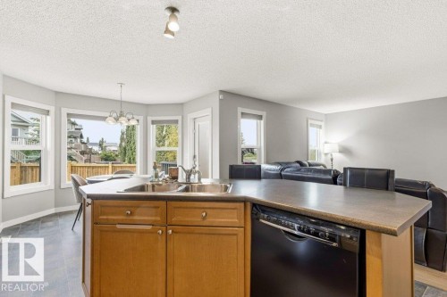 27 Spruce Ridge Drive, Spruce Grove, AB - Indoor Photo Showing Kitchen With Double Sink