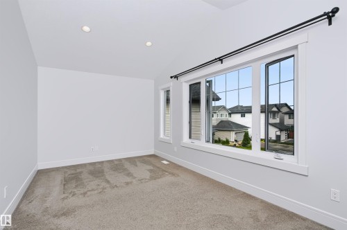 Expansive window offering multiple operable sections and an additional side window - 1235 164 Street, Edmonton, AB 