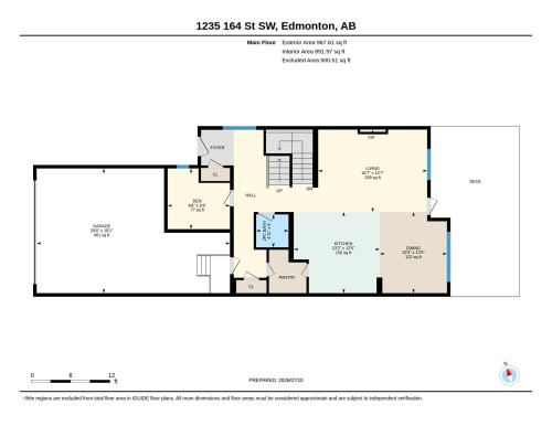 Floor plan - 1235 164 Street, Edmonton, AB 