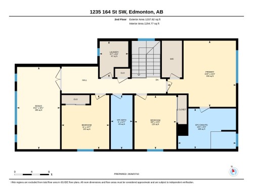 Floor plan - 1235 164 Street, Edmonton, AB 