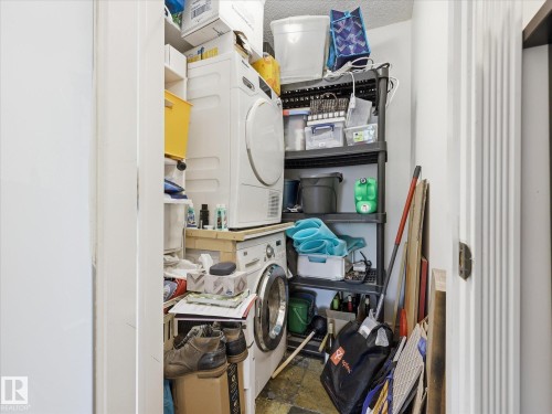 Image quality insufficient for description - 301 10003 87 Avenue, Edmonton, AB - Indoor Photo Showing Laundry Room