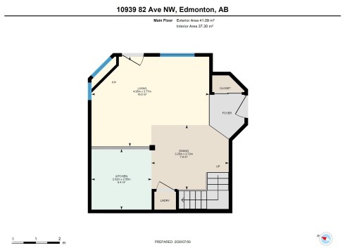Floor plan - 202 10939 82 Avenue, Edmonton, AB 