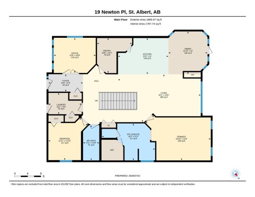 Floor plan - 19 Newton Place, St. Albert, AB - Other