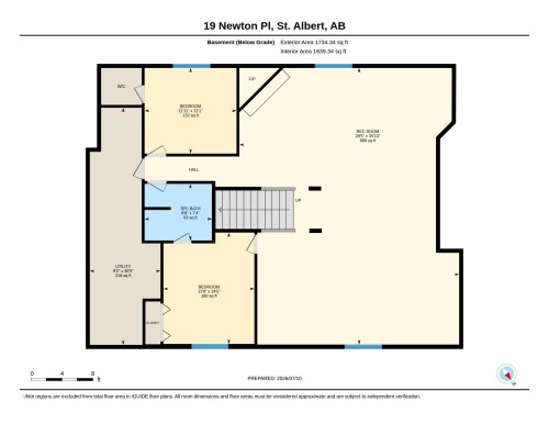 Floor plan - 19 Newton Place, St. Albert, AB - Other
