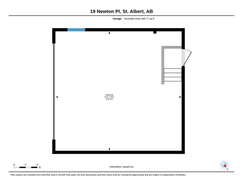 Floor plan - 19 Newton Place, St. Albert, AB - Other
