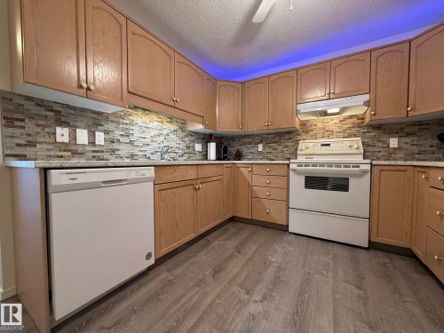 Kitchen - 102 10903 21 Avenue, Edmonton, AB - Indoor Photo Showing Kitchen