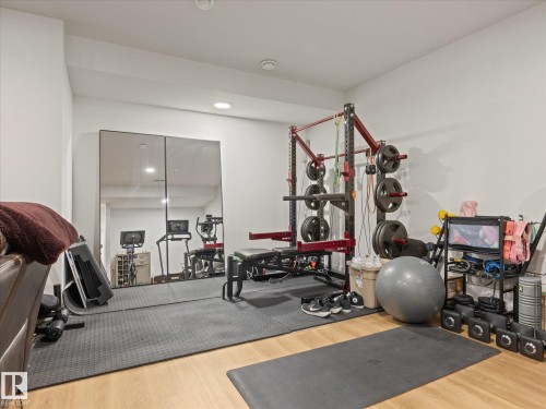 3648 6 Street Nw, Edmonton, AB - Indoor Photo Showing Gym Room