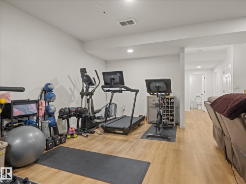 3648 6 Street Nw, Edmonton, AB - Indoor Photo Showing Gym Room