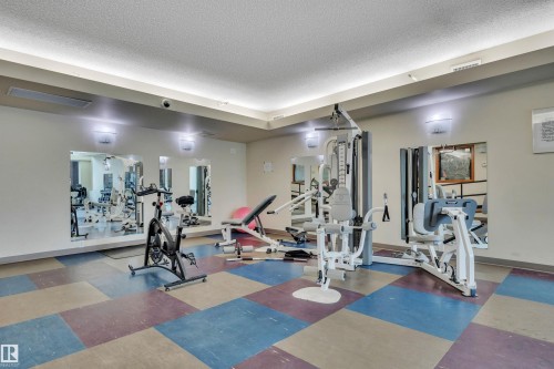 1103 9939 109 Street, Edmonton, AB - Indoor Photo Showing Gym Room