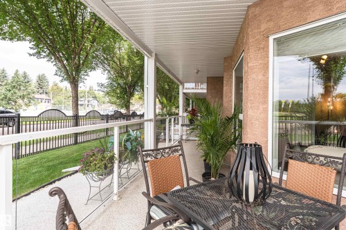 Patio terrace - 130 9008 99 Avenue Nw, Edmonton, AB 
