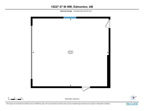 Floor plan - 15227 47 Street, Edmonton, AB 