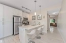 43 3710 Allan Drive, Edmonton, AB  - Indoor Photo Showing Kitchen With Stainless Steel Kitchen With Upgraded Kitchen 