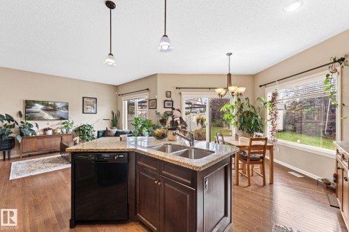 5519 209 Street Nw, Edmonton, AB - Indoor Photo Showing Kitchen With Double Sink