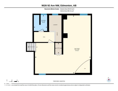 Floor plan - 9026 92 Street Nw, Edmonton, AB - Other