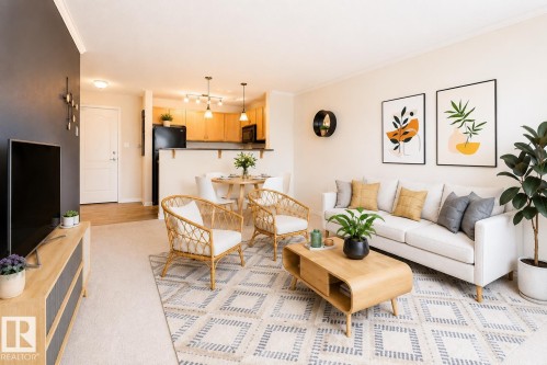 404 5951 165 Avenue, Edmonton, AB - Indoor Photo Showing Living Room