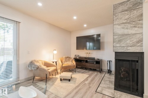 15 Grandin Wood(S), St. Albert, AB - Indoor With Fireplace