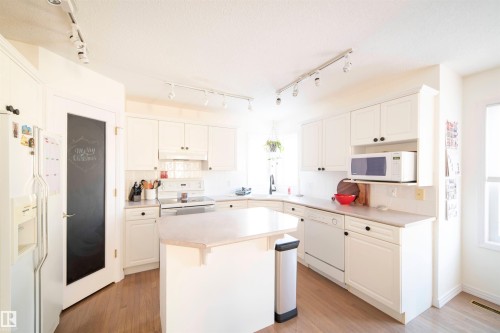 1417 115A Street, Edmonton, AB - Indoor Photo Showing Kitchen With Double Sink