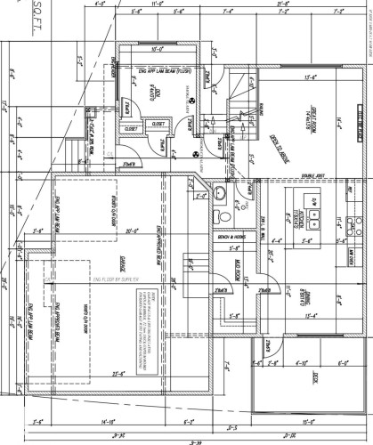 Floor plan - 11 Southbridge Crt, Calmar, AB 