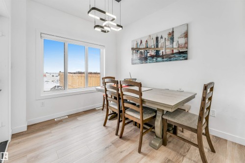 3807 40 Avenue, Beaumont, AB - Indoor Photo Showing Dining Room