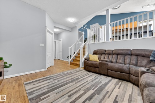 78 Bonin Crescent, Beaumont, AB - Indoor Photo Showing Living Room