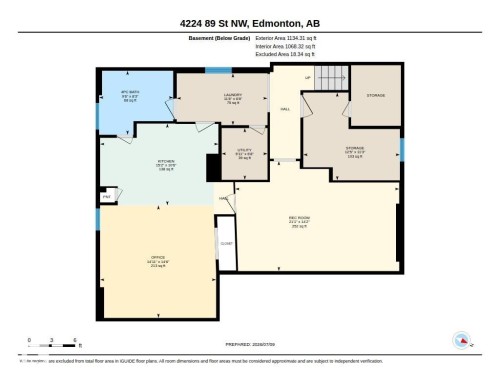 Floor plan - 4224 89 Street, Edmonton, AB 
