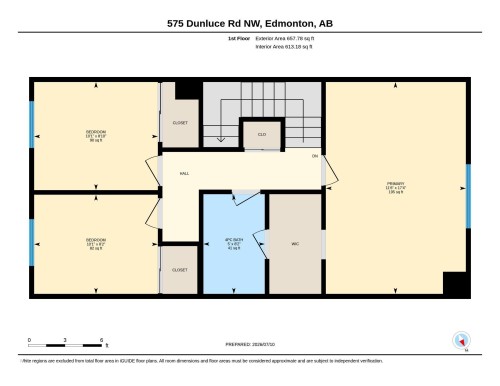 Floor plan - 575 Dunluce Road, Edmonton, AB 