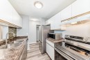 306 2508 50 Street, Edmonton, AB  - Indoor Photo Showing Kitchen With Double Sink 