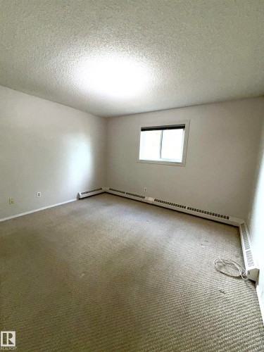 Neutral-toned carpet flooring spanning the room - 207 18012 95 Avenue, Edmonton, AB 