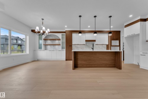 4004 40 Street, Beaumont, AB - Indoor Photo Showing Kitchen