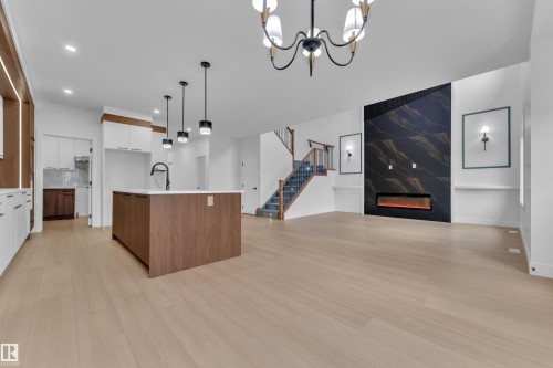 4004 40 Street, Beaumont, AB - Indoor Photo Showing Kitchen