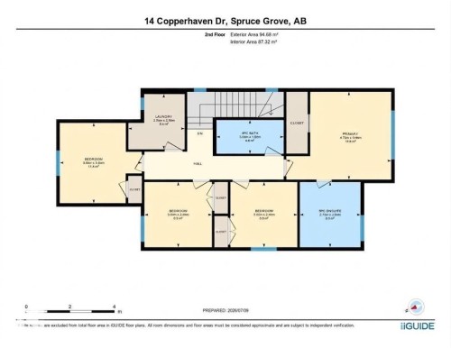 Floor plan - 14 Copperhaven Drive, Spruce Grove, AB 
