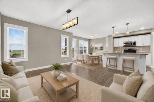 Virtually staged. - 186 Reed Place, Leduc, AB 