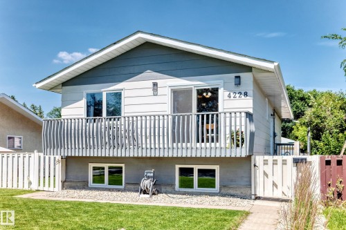 4228 114 Avenue Nw, Edmonton, AB - Outdoor With Deck Patio Veranda