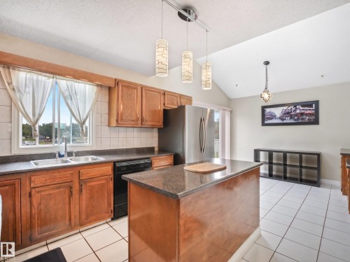 3219 85 Street Nw, Edmonton, AB - Indoor Photo Showing Kitchen With Double Sink