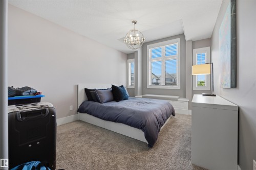 1305 Hainstock Way Southwest, Edmonton, AB - Indoor Photo Showing Bedroom