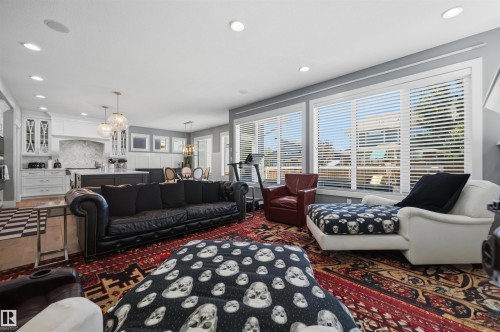 1305 Hainstock Way Southwest, Edmonton, AB - Indoor Photo Showing Living Room