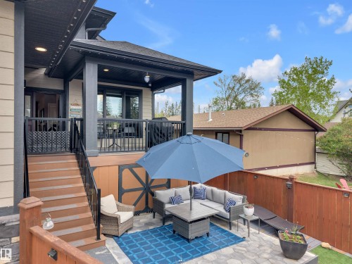 5052 Lakeshore Drive, Sylvan Lake, AB - Outdoor With Deck Patio Veranda
