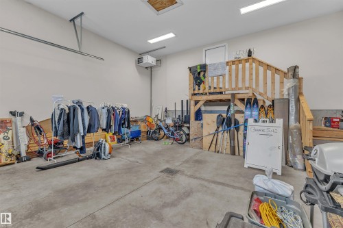 5052 Lakeshore Drive, Sylvan Lake, AB - Indoor Photo Showing Garage